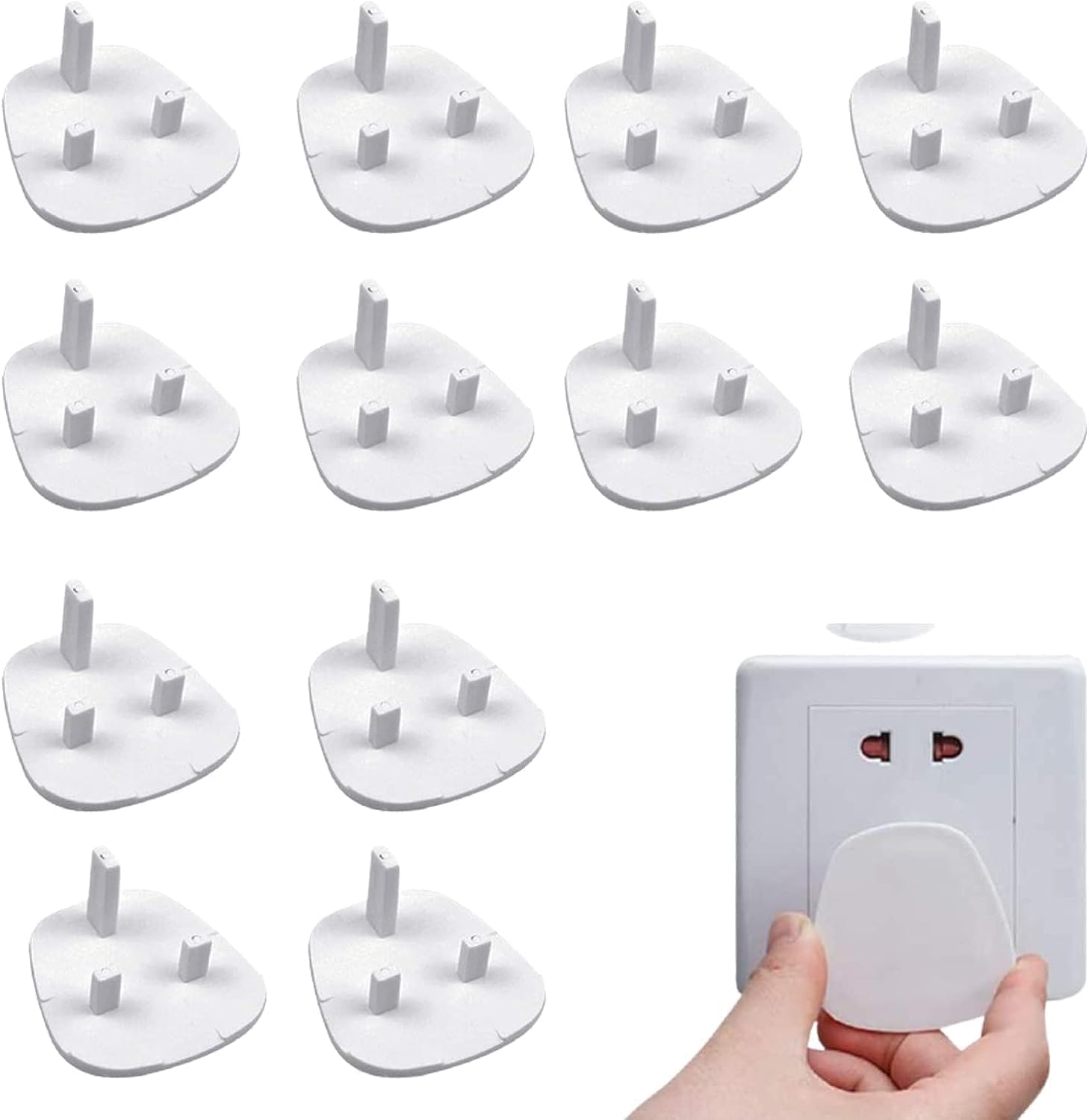 SKY-TOUCH Baby Proofing Plug Covers,Plug Socket Covers,Outlet Covers Sa...