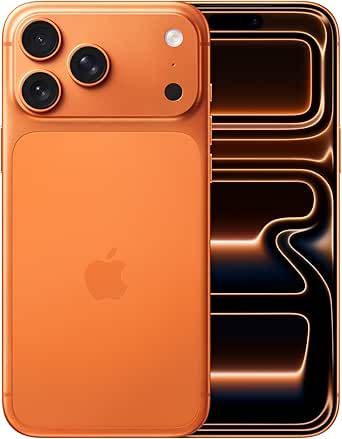 Apple iPhone 17 Pro Max 256 GB: 6.9-inch Display with ProMotion, A19 Pro Chip, Best Battery Life in Any iPhone Ever, Pro Fusion Camera System, Center 