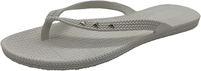 Rivet Decor Flip Flops, Comfortable Non - Slip Beach Sandals for Women, Fashion Outdoor Flip Flops