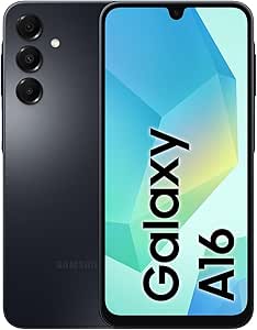 Samsung Galaxy A16 LTE, Android Smartphone, Dual SIM Mobile Phone, 4GB RAM, 128GB Storage, Black (UAE Version)
