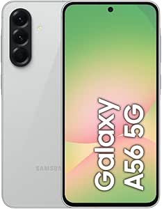 Samsung Galaxy A56 5G, Android Smartphone, 256GB Storage, 12GB RAM, Awesome Lightgray, 6x OS Upgrades, Large Display, Long Battery Life (UAE Version)