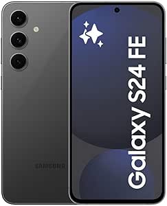 Samsung Galaxy S24 FE, AI Phone, Android Smartphone, 8GB RAM, 256GB Storage, 50MP Camera, Long Battery Life, Large Screen, Graphite (UAE Version)